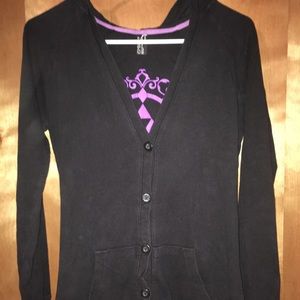 Black Cardigan